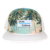 Beach Scene Snapback Trucker Hat - Dicks Cottons Logo - Dicks Cottons Sunglasses
 - 1